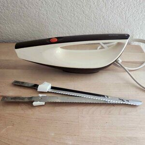 Vintage 80's JC Penney Electric Carving Knife | Model # 8025 | Tested & Works!